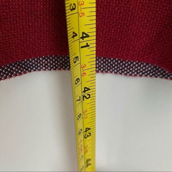 Taylor Women’s Sz L Scoop Neck Floral Fit & Flare Sweater Dress - Picture 9 of 14